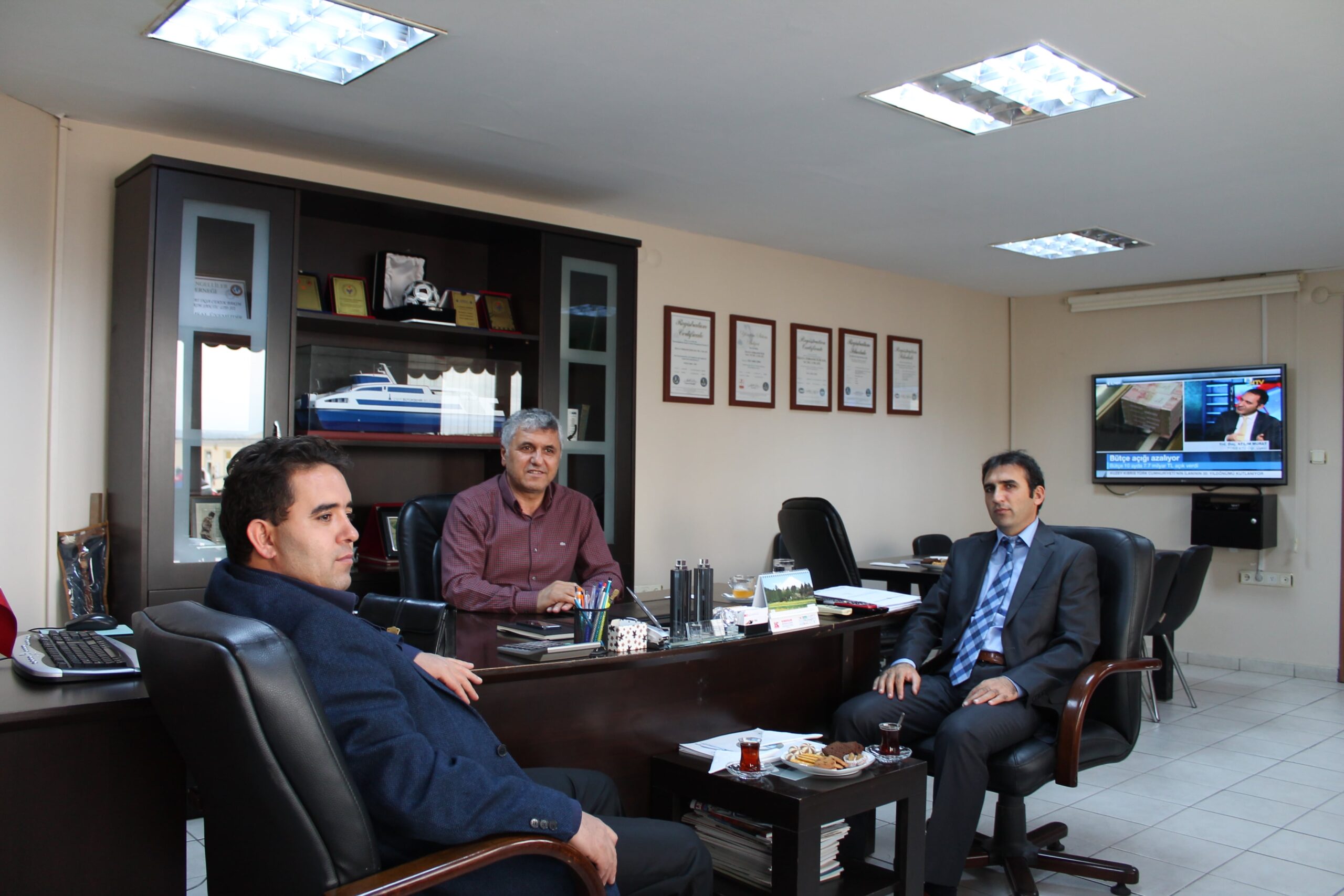 Özata Shipyard Build | Altınova District Governor Nurullah Kaya visited ÖZATA Shipyard