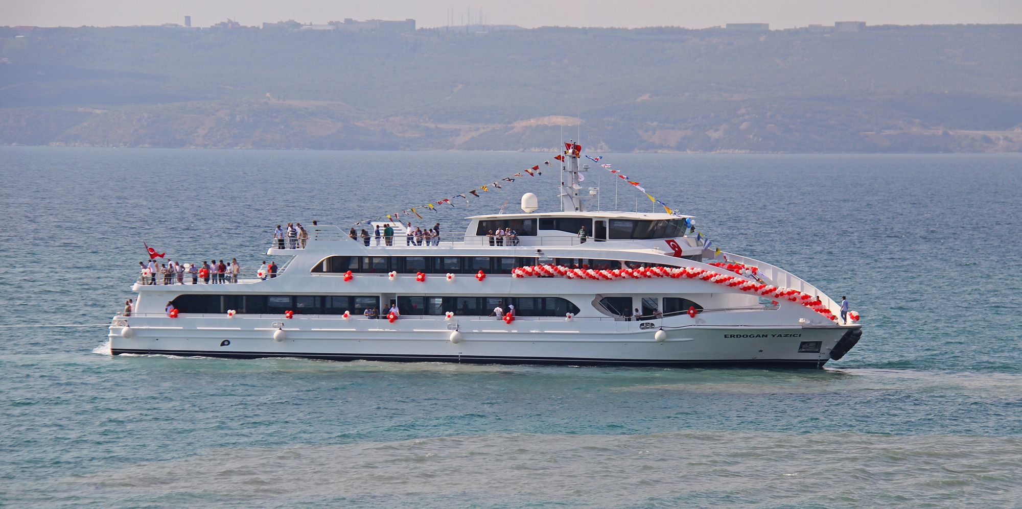 Özata Shipyard Build | Erdoğan YAZICI with a capacity of 1000 passengers is launched